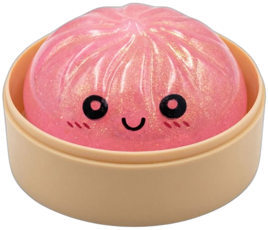 Pink Dumpling Squishy
